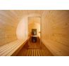 Fínska sudová sauna 400 s odpočinkovou kabínou
