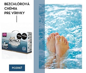 Bezchlórová chémia pre vírivky