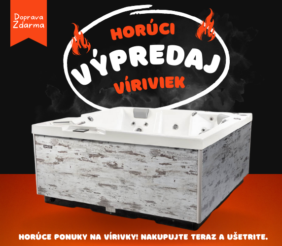 Až 30% zľava na české skladové vírivky HANSCRAFT ♨️ nakupuj