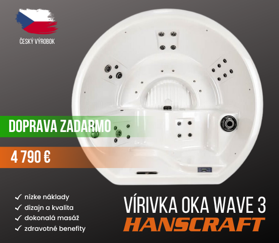 AKCIA vírivka OKA WAVE 3