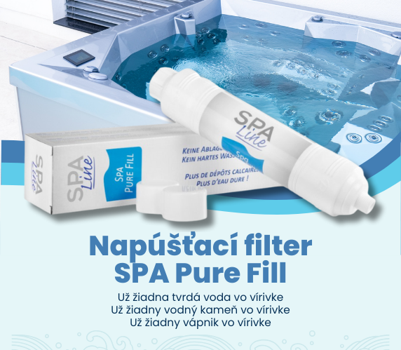 Napúšťací filter SPA Pure Fill