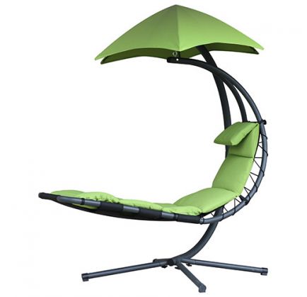 Závesné lehátko Dream Chair Zelené Vivere