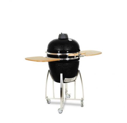 Keramický gril KAMADO SET Ø 50cm Čierny