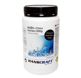 HANSCRAFT BAZÉN - Chlór tablety 200g