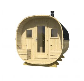 Hranatá sudová sauna ICON Hanscraft