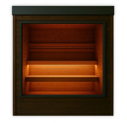 Fínska sauna Alavus Antracit