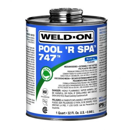 Lepidlo Weld-on 747 PVC rýchloschnúce 237ml