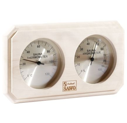 Saunový teplomer s vlhkomerom - ASPEN