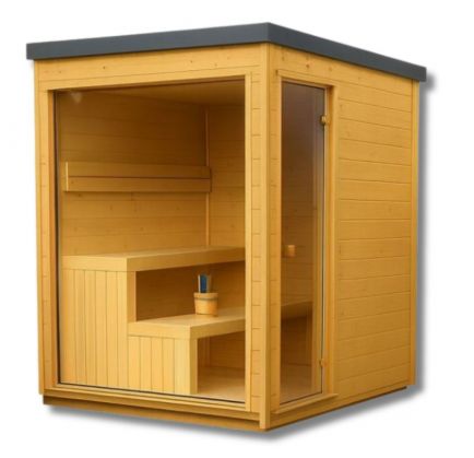 Modulová exteriérová sauna VESNA Panorama