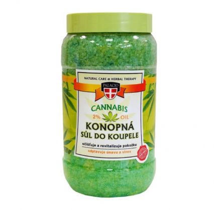 PALACIO Konopná kúpeľová soľ