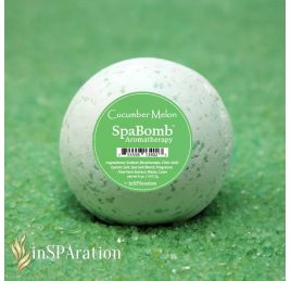 inSPAration Spa Bomb 5oz - Uhorka a Melón