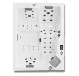 Vírivka NEPHRITE OKA2 Pearl white Concrete