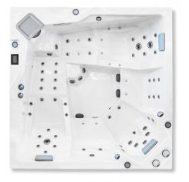 Vírivka ALMANDINE OKA5 Pearl white Concrete